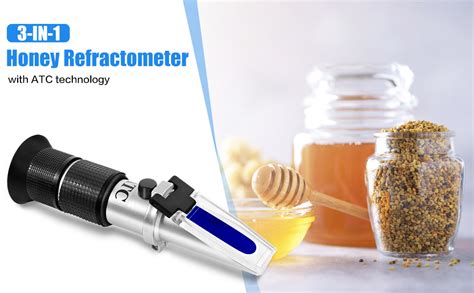 honey refractometer instructions|refractometer honey tester.